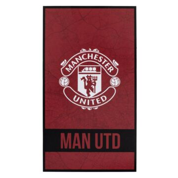 Manchester United Fc Identity Towel