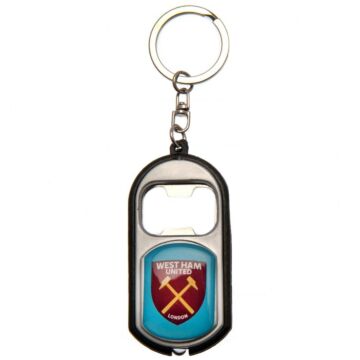 West Ham United Fc Keyring Torch Bottle Opener