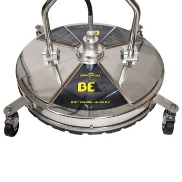 Be Pressure Whirlaway 24" Stainless Steel Flat Surface Cleaner | 85.403.010