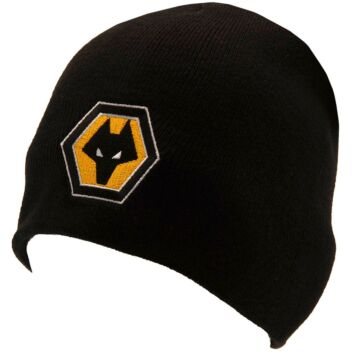 Wolverhampton Wanderers Fc Black Beanie