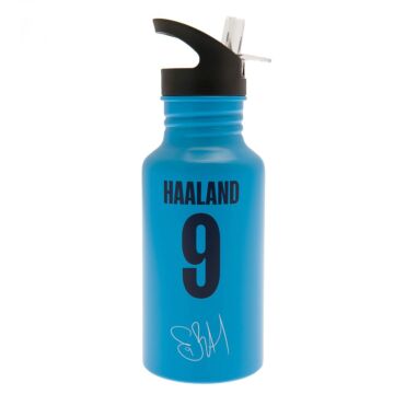 Manchester City Fc Aluminium Drinks Bottle Haaland