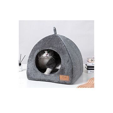 Cat Bed For Cats Pet Dog Cave Bed Pet Tent Cave Igloo Bed For Cats/small Dogs