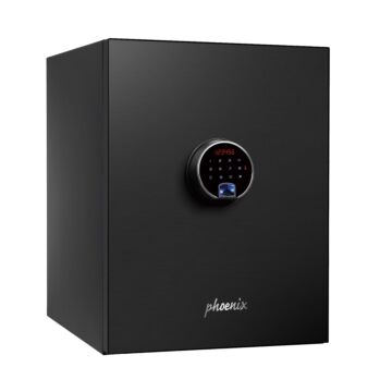 Phoenix Spectrum Plus Ls6011fb Size 1 Luxury Fire Safe With Black Door Panel And Fingerprint Lock