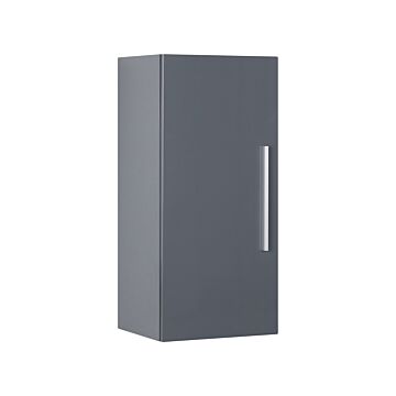 Bathroom Cabinet Grey 88 X 40 X 35 Cm Modern Beliani