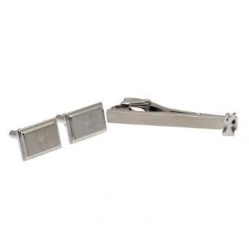 Liverpool Fc Tie Slide & Cufflink Set