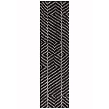 Muse 160x230cm Black Linear Rug Mu10