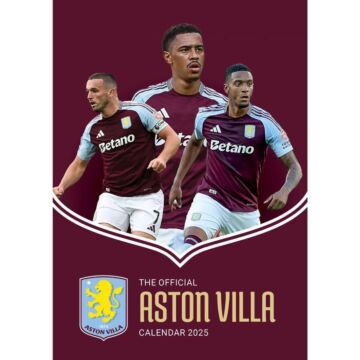 Aston Villa Fc A3 Calendar 2025