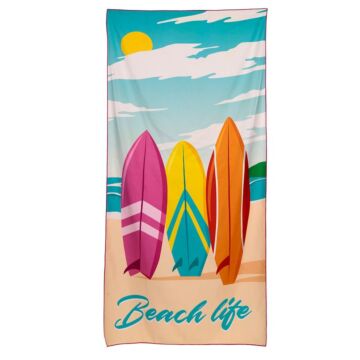 Microfibre Beach Towel - Beach Life Surf
