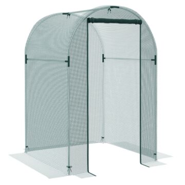 Outsunny 120 X 120cm Mini Polytunnel Greenhouse