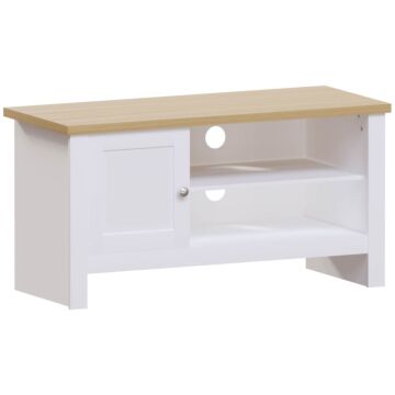 Arlington 1 Door Tv Unit, White