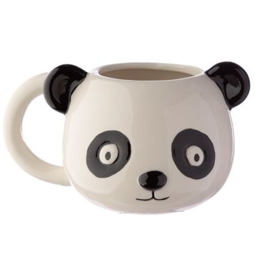 Ceramic Shaped Head Mug - Adoramals Panda