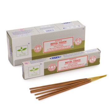 Satya Incense 15gm - Royal Touch (white Sage & Frankincense)