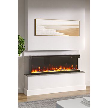 50inch 3 Side Electric Fireplace