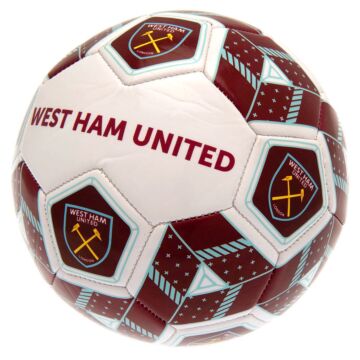 West Ham United Fc Hex Size 3 Football