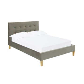 Camden 4.6ft Double Bed Grey