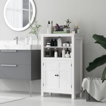 Homcom Multi-storage Modern Bathroom Cabinet - White