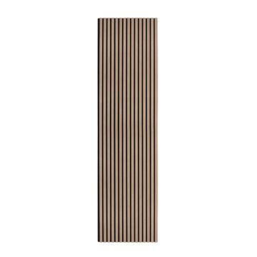 Acoustic Slat Wall Panel - Light Walnut