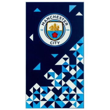 Manchester City Fc Particle Towel