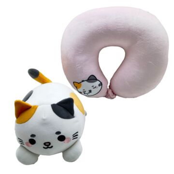 2-in-1 Swapseazzz Travel Pillow And Plush Toy - Lola The Cat Adoramals