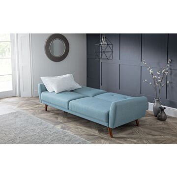 Monza Fabric Sofa Bed - Blue
