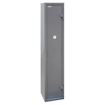 Phoenix Tucana Gs8016k 5 Gun Safe With Internal Ammo Box And Key Lock