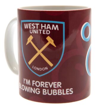 West Ham United Fc Bubbles Mug