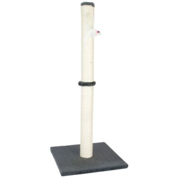 80cm Cat Scratch Post - Grey