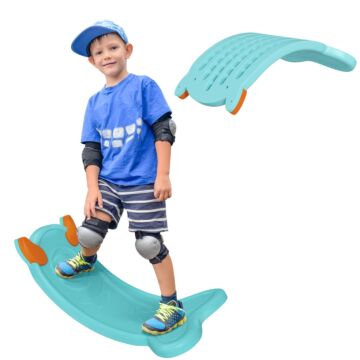 Aiyaplay Balance Board For Kids Balance Training & Sensory Play, Light Blue