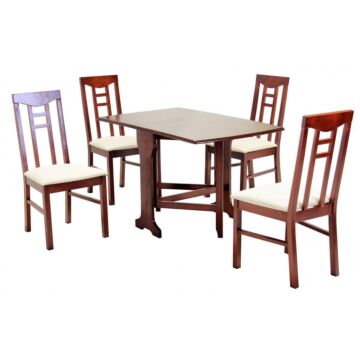 Liverpool Dining Set Mahogany