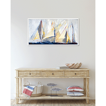 Light Breeze By Maria Antonia Torres - Framed Canvas