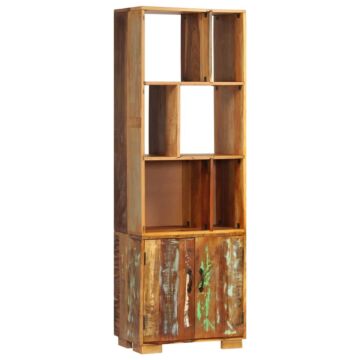 Vidaxl Bookshelf 60x35x180 Cm Solid Reclaimed Wood