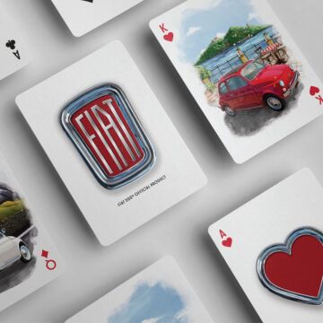 Standard Deck Of Playing Cards - Fiat 500