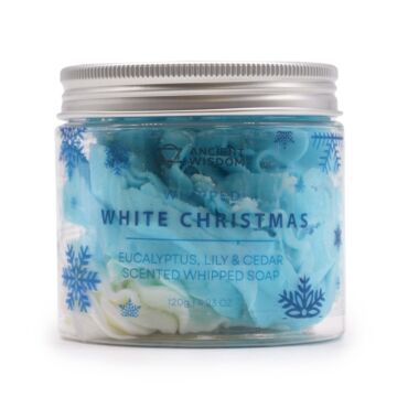 White Christmas Whipped Cream Soap 120g