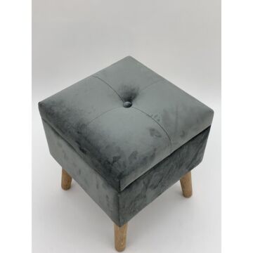 Grey Wooden Trunk