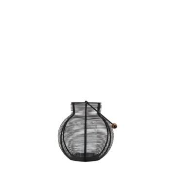 Hispi Lantern Small Black 240x240x220mm