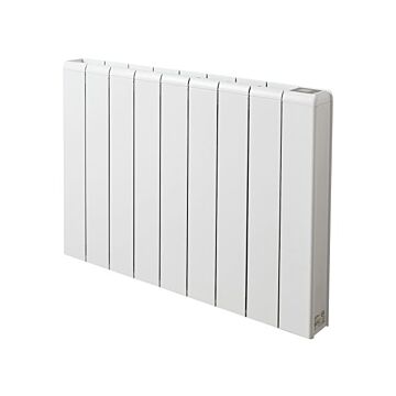 Adam Samson 2000w Dual Heating Electric Radiator In White With Smart Wifi Control