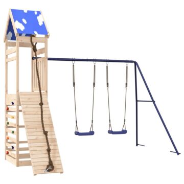 Vidaxl Outdoor Playset Solid Wood Pine