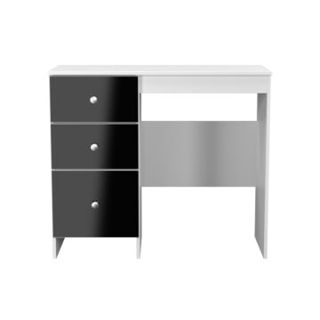 Yarmouth 3 Drawer Vanity In Black & White