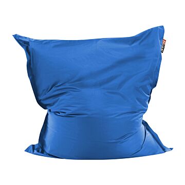 Large Bean Bag Cobalt Blue Lounger Zip Giant Beanbag Beliani