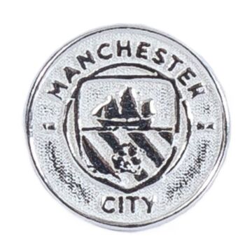 Manchester City Fc Sterling Silver Stud Earring