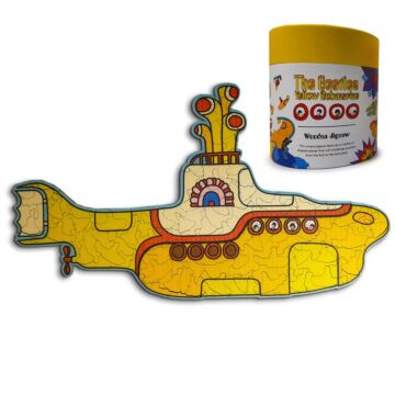 130pc Wooden Jigsaw Puzzle - The Beatles Yellow Submarine