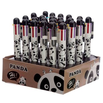 Multi Colour Pen (6 Colours) - Panda