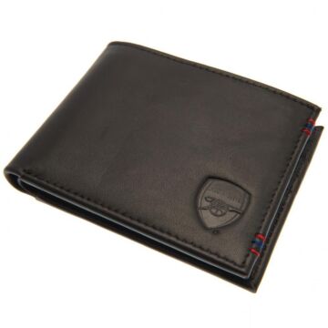 Arsenal Fc Leather Stitched Wallet