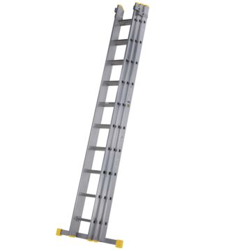 Square Rung Extension Ladder 3.01m Triple - 57712220