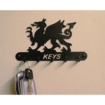 Welsh Dragon Key Holder