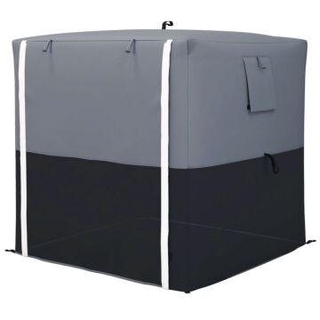 Outsunny 2 X 2m Pop-up Gazebo, With Accessories - Black