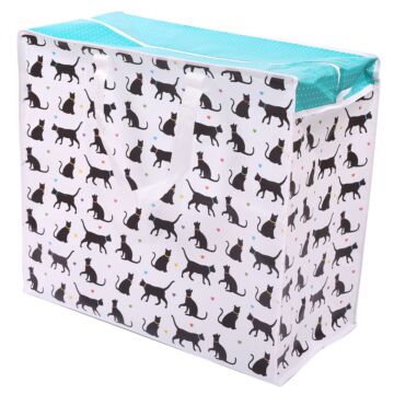 Fun Practical Laundry & Storage Bag - I Love My Cat
