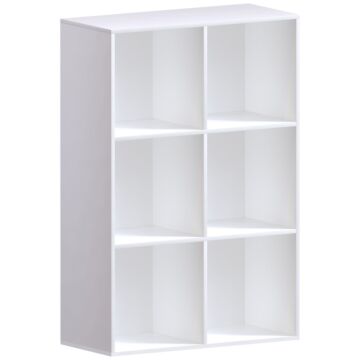 Vida Designs Durham 2x3 Cube Storage Unit, White