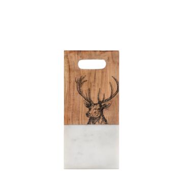 Stag Board Small White Marble 330x150x15mm