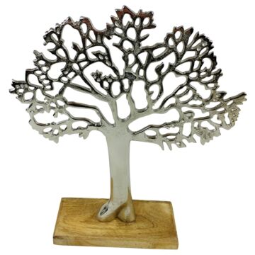 Silver Tree Ornament 26.5cm